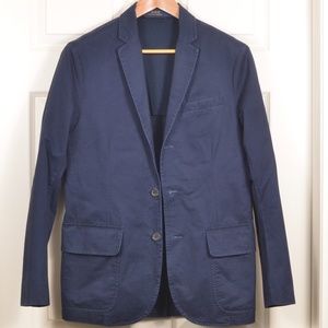Polo S Cotton Navy Blue Sport Coat